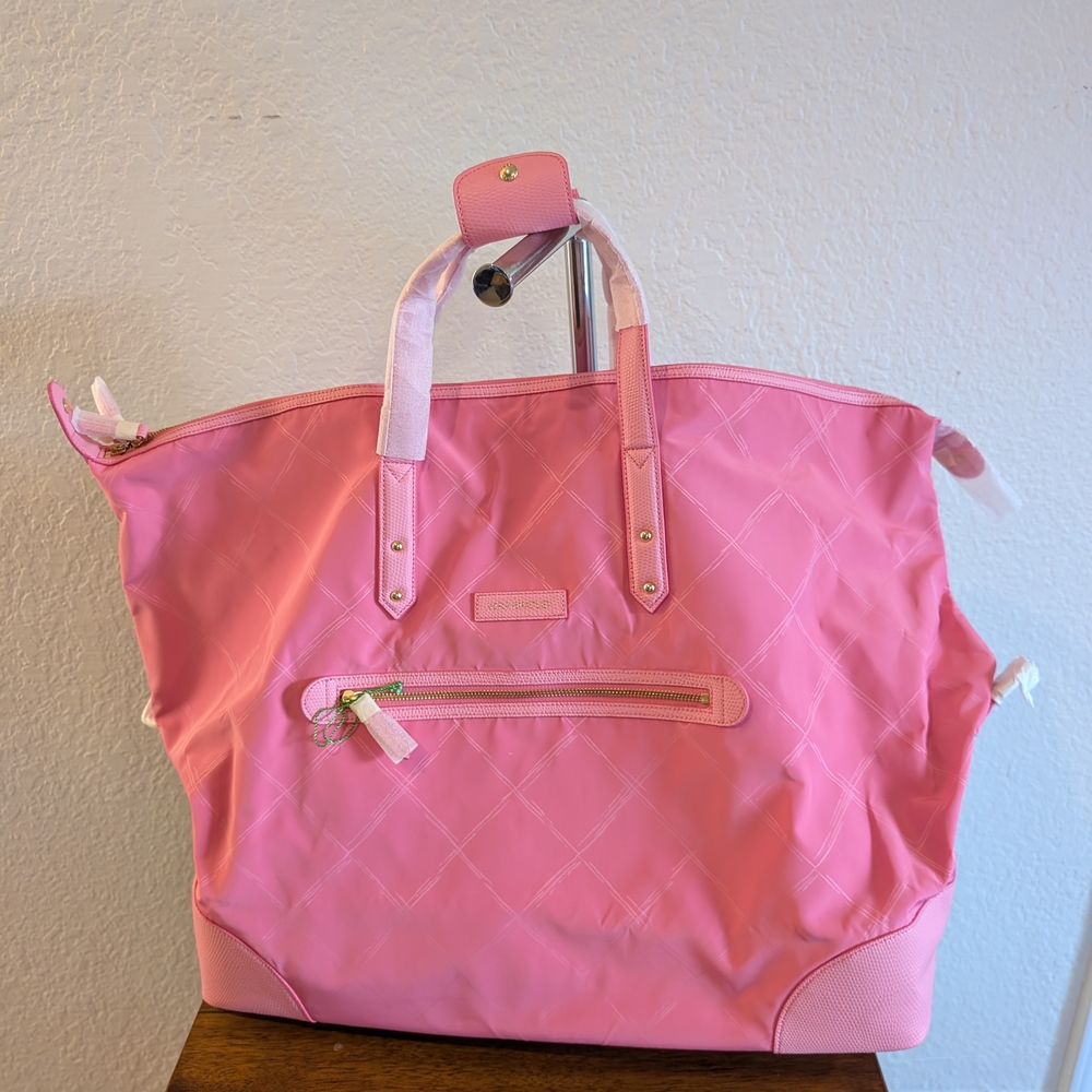 Vera Bradley Preppy Poly Travel Duffel Large